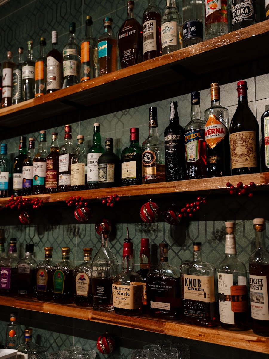 Crown Providence spirits selection